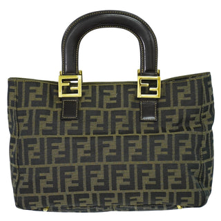 Fendi Vintage Zucca Handbag Zucca