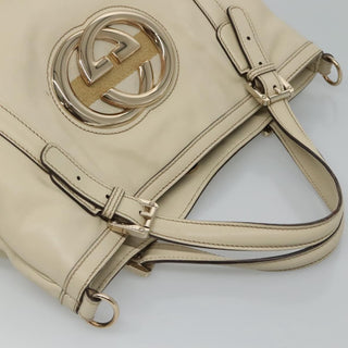 Gucci Britt Convertible Satchel Leather
