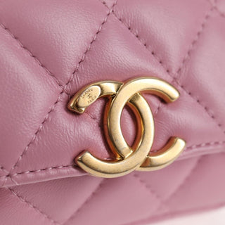 Chanel Flat CC Crossbody Bag Leather