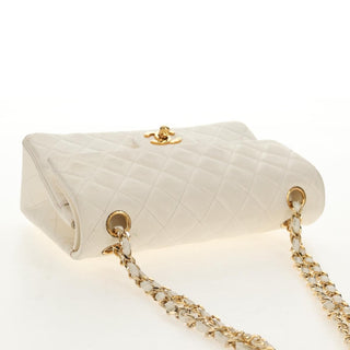 Chanel Vintage Classic Double Flap Bag Quilted Lambskin
