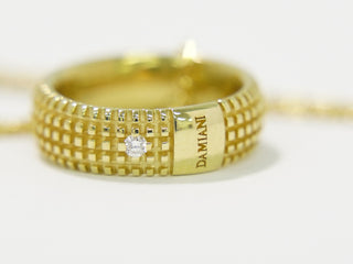 Damiani Metropolitan Dream Pendant Necklace 18K Yellow Gold and Diamonds