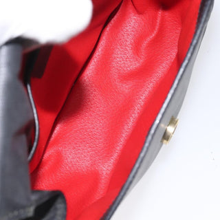 Celine Vintage Circle Logo Crossbody Bag Leather