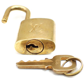 Louis Vuitton Cadenas Bag Charm Gold-plated
