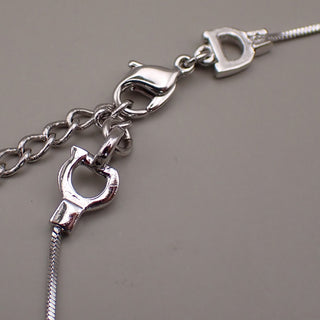 Christian Dior CD Logo Bracelet Silver-plated metal