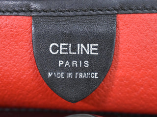 Celine Clasp Cabas Tote Leather