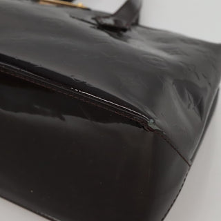 Louis Vuitton Wilshire Handbag Monogram Vernis