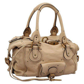 Chloe Paddington Lock Handbag Leather