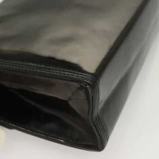 Chanel Vintage Envelope Flap Messenger Bag Patent Leather