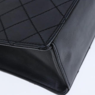 Chanel Vintage CC Turnlock Satchel Leather