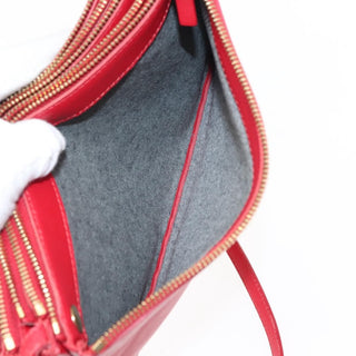 Celine Trio Crossbody Bag Leather