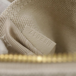 Louis Vuitton Polka Dot Panama Bowly Handbag Embellished Canvas