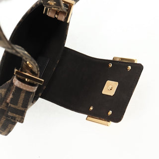 Fendi Cookie Hobo Zucca Canvas