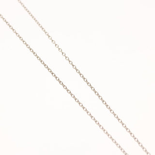 Tiffany & Co. Elsa Peretti Cross Pendant Necklace Sterling Silver