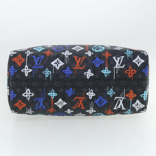 Louis Vuitton Keepall Bandouliere Bag Graffiti Monogram Eclipse Canvas