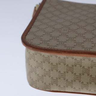 Celine Vintage Macadam Shoulder Bag Canvas
