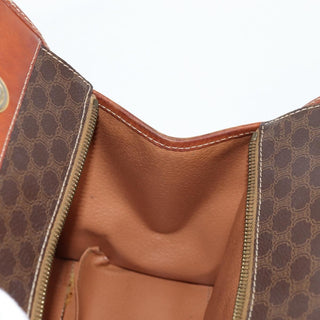 Celine Vintage Macadam Shoulder Bag Leather