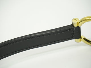 Celine Gancini Handbag Leather