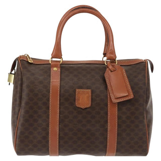 Celine Macadam Handbag Macadam with leather