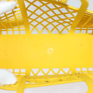 Fendi FF Logo Stamp Basket Tote PVC