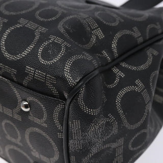 Salvatore Ferragamo Gancini Tote PVC Leather