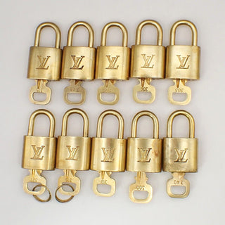 Louis Vuitton Cadenas Bag Charm Gold-plated