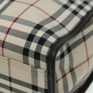 Burberry Nova Check Tote canvas check pattern