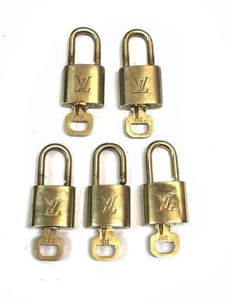 Louis Vuitton Cadenas Bag Charm Gold-plated