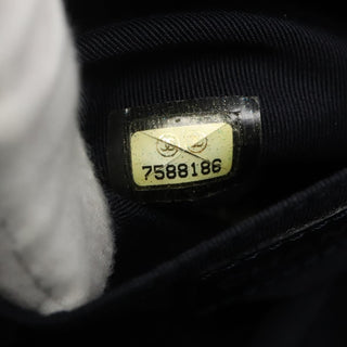 Chanel Vintage Frame Shoulder Bag Printed Canvas