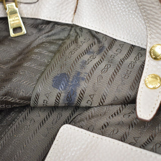 Prada Twin Shopping Tote Vitello Daino