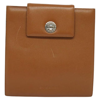 Bvlgari Turnlock Flap Convertible Top Handle Leather