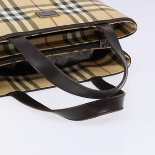 Burberry Vintage Tote Vintage Check Coated Canvas
