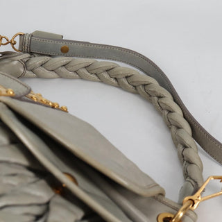 Miu Miu Coffer Hobo Matelasse Leather