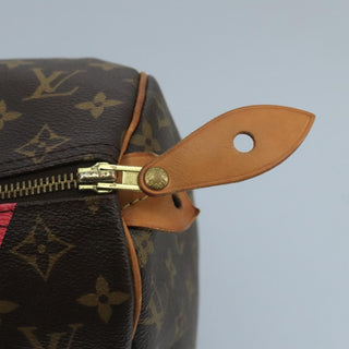 Louis Vuitton Speedy Handbag Limited Edition V Monogram Canvas