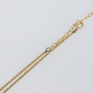 Christian Dior CD Pendant Necklace Metal