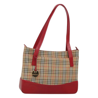 Burberry Nova Check Tote canvas check pattern