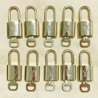 Louis Vuitton Cadenas Bag Charm Gold-plated