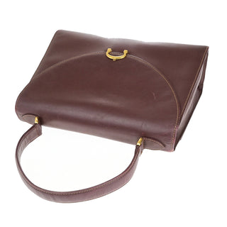 cartier Must de cartier 2C logo Hand Bag Leather