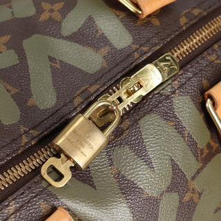 Louis Vuitton Keepall Bag Limited Edition Monogram Graffiti