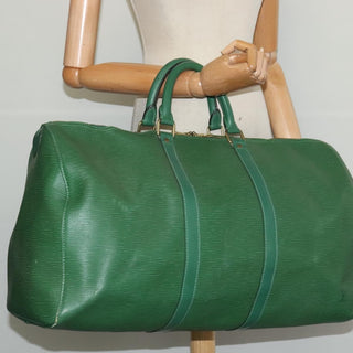 Louis Vuitton Keepall Bag Epi Leather
