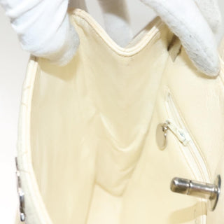 Chanel Vintage CC Shoulder Bag Quilted Caviar