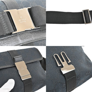 Gucci Buckle Belt Bag GG Canvas