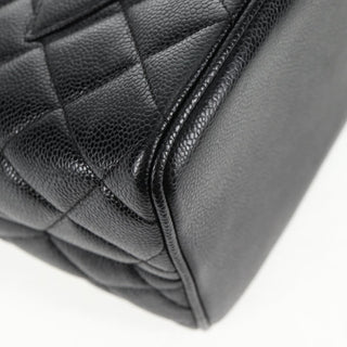 Chanel Medallion Tote Quilted Caviar