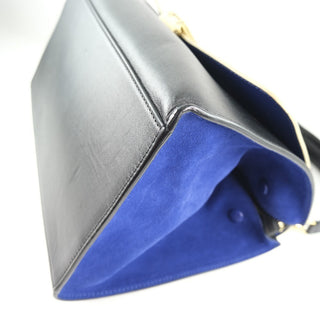 Celine Trapeze Bag Leather with Suede