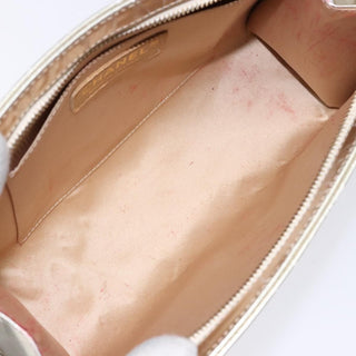 Chanel Lucky Symbols Pochette Embossed Quilted Patent