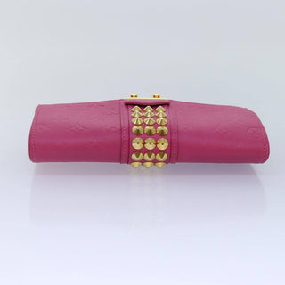 Louis Vuitton Courtney Clutch Embossed Leather