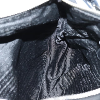 Prada Zip Hobo Tessuto with Leather