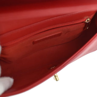 Chanel Mademoiselle Vintage Flap Bag Chevron Sheepskin