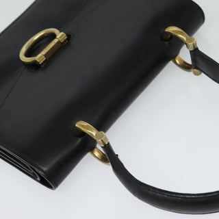 Celine Gancini Handbag Leather