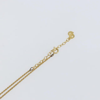 Christian Dior CD Pendant Necklace Metal