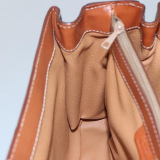 Celine Vintage Convertible Top Handle Bag Macadam Coated Canvas